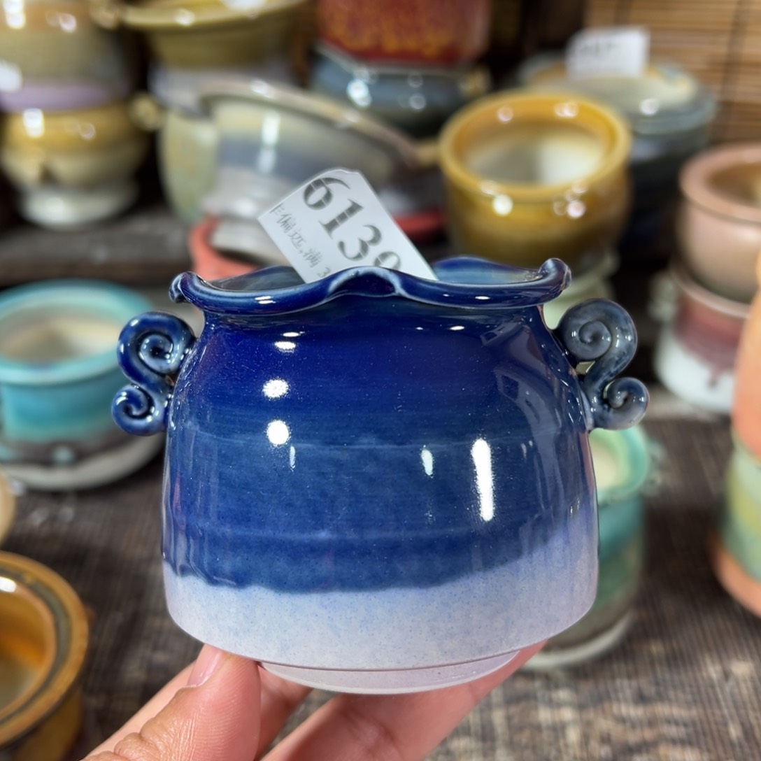 陶瓷景德镇手工花盆