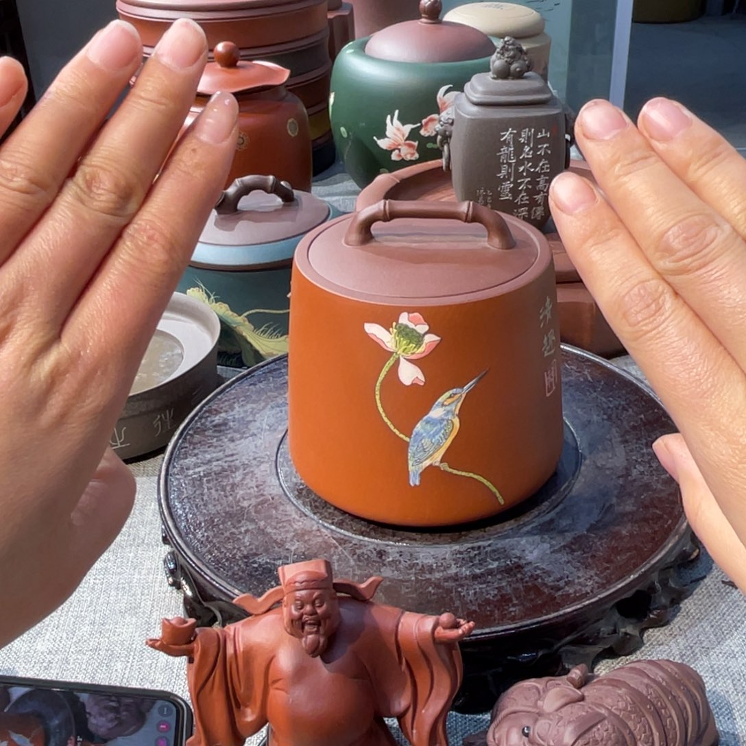 紫砂茶叶罐精品一斤