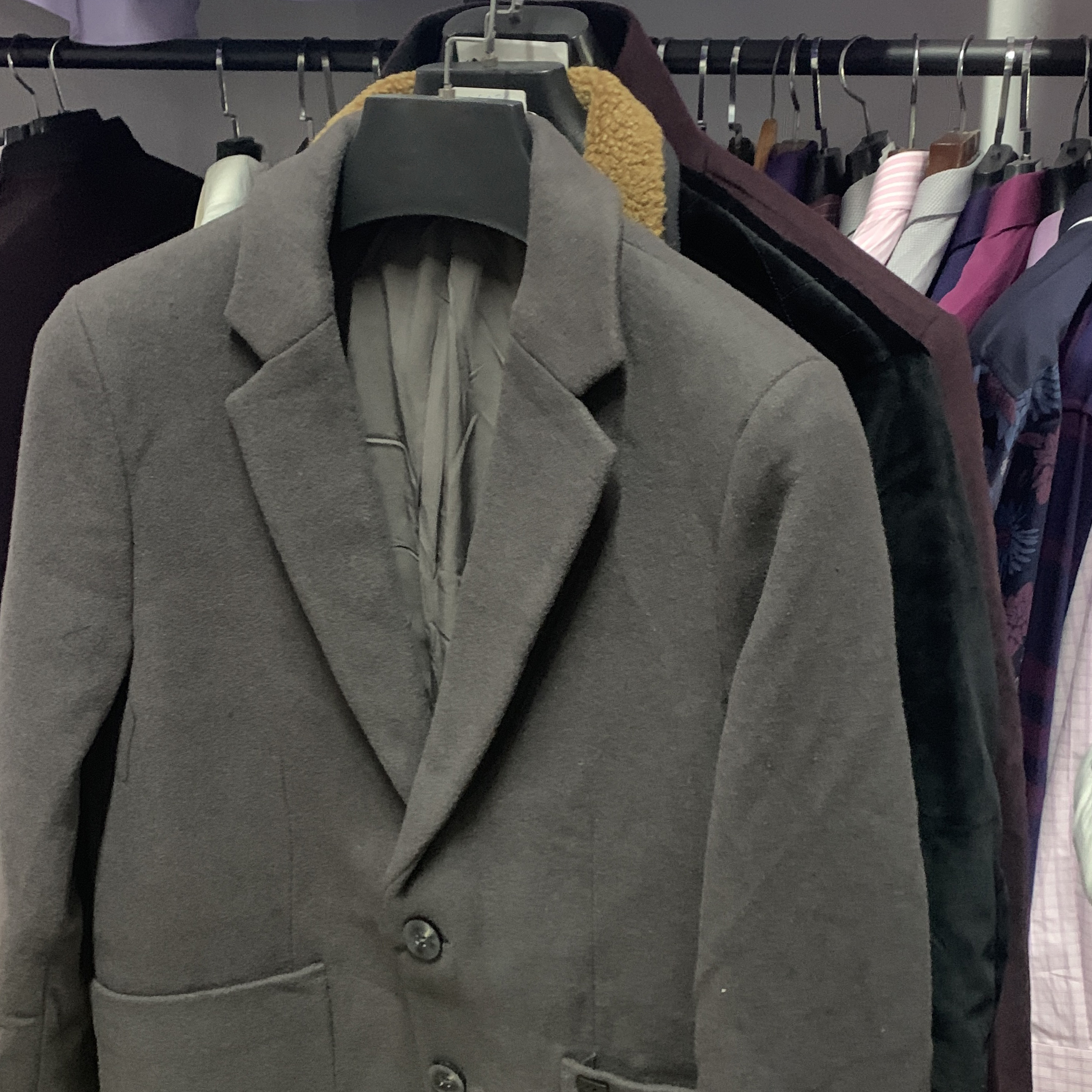 E701-900【直播链接】高定毛呢大衣时尚内搭男士上衣