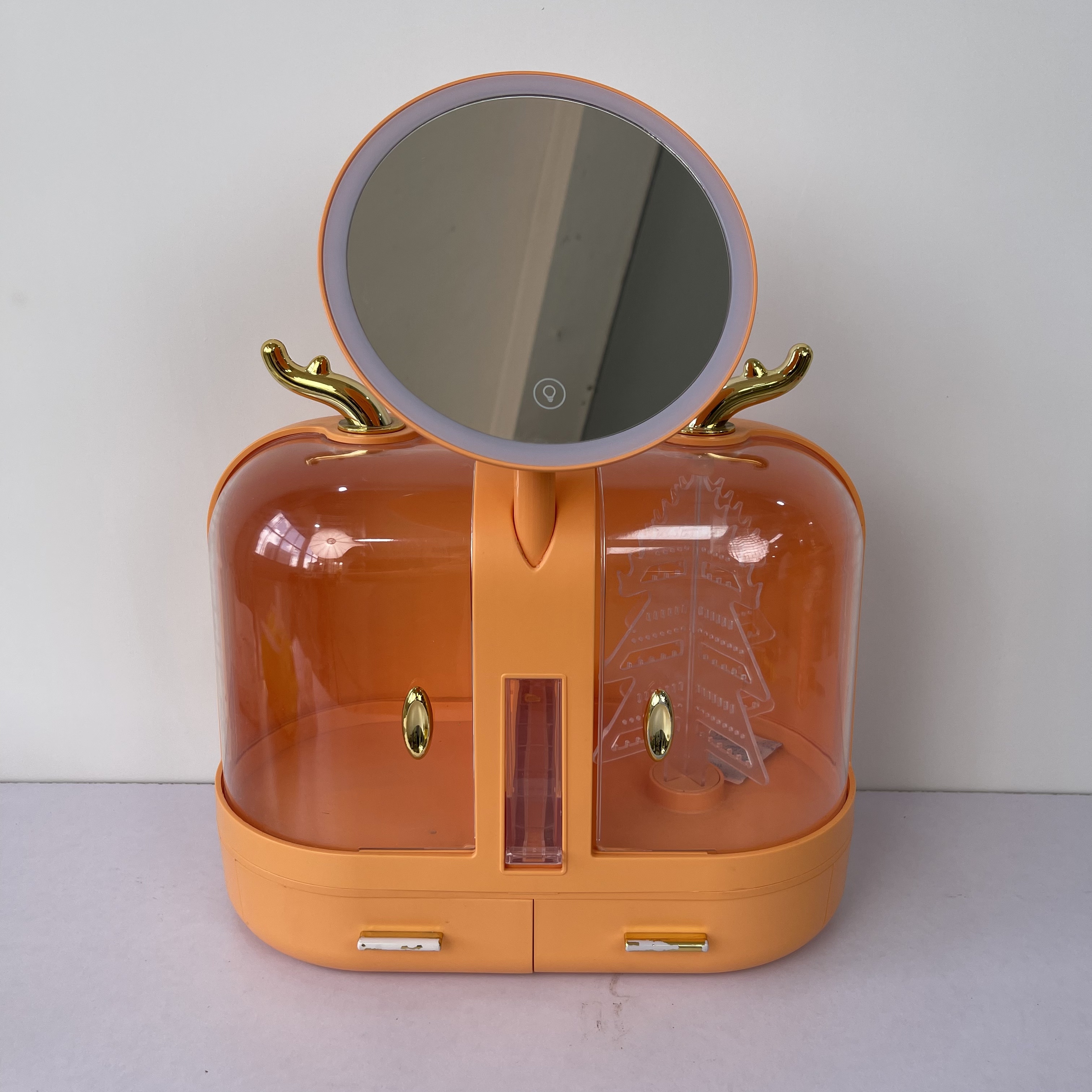 台式高清化妆镜少女梳妆镜F6