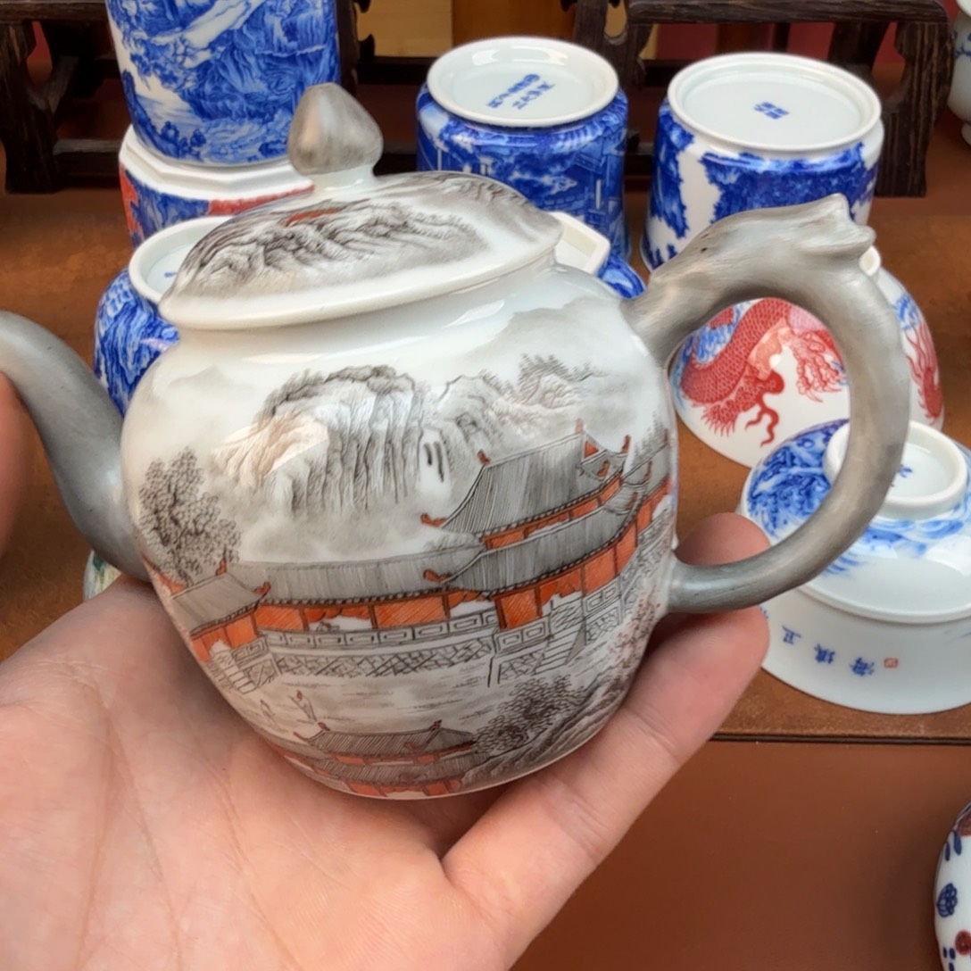 威***穷景德镇瓷器精品放漏