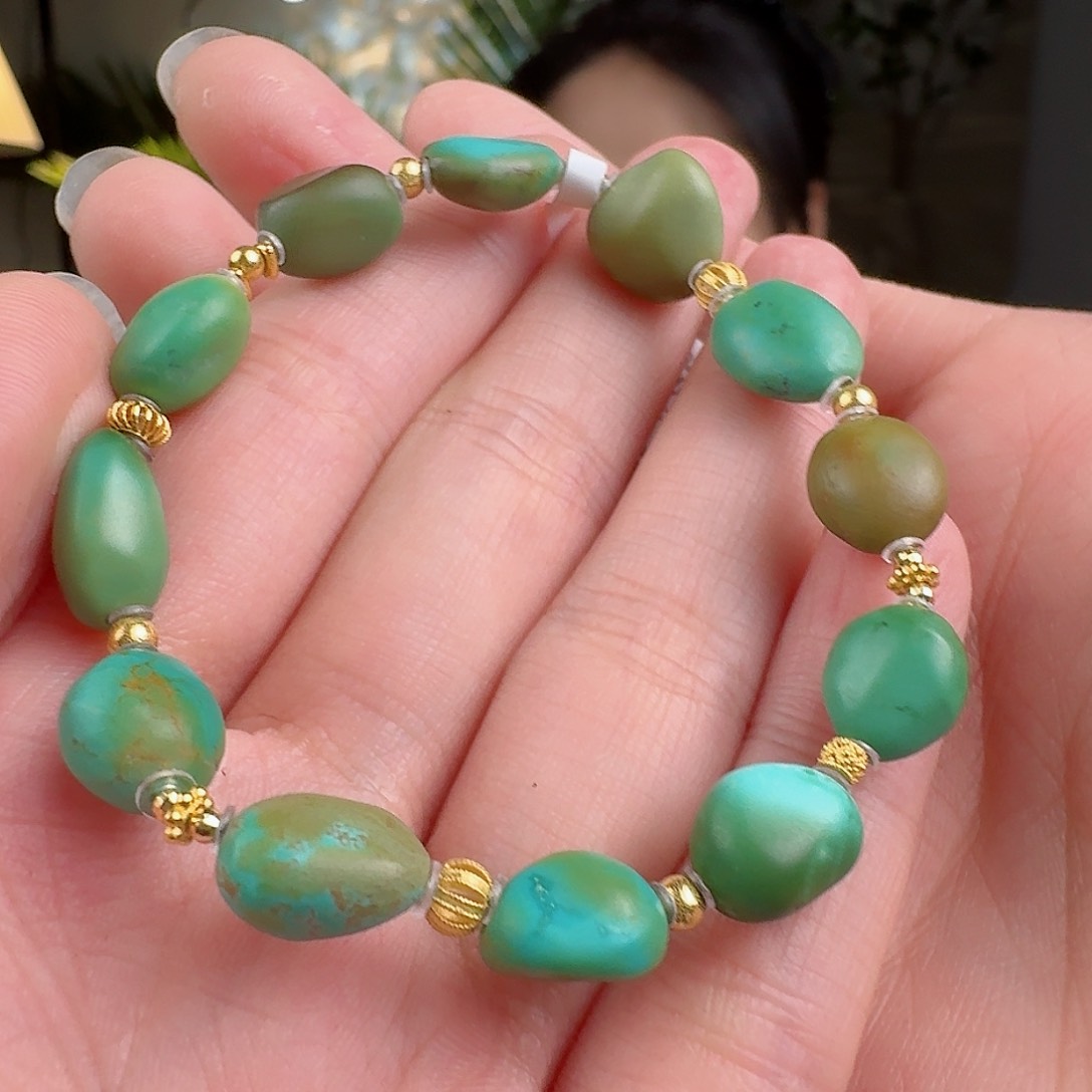 绿松石珠宝奇石未镶嵌