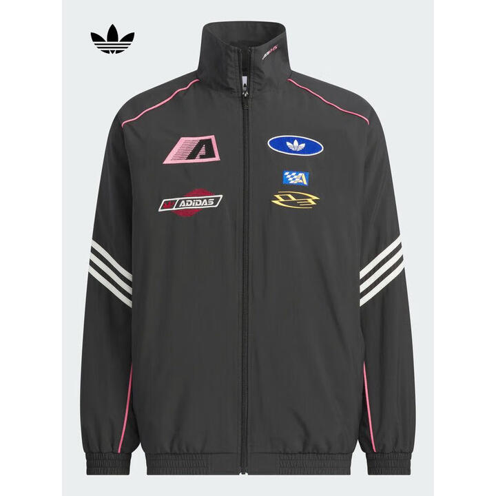 adidas/阿迪达斯Originals三叶草舒适百搭MOTO JKT W夹克KG6676