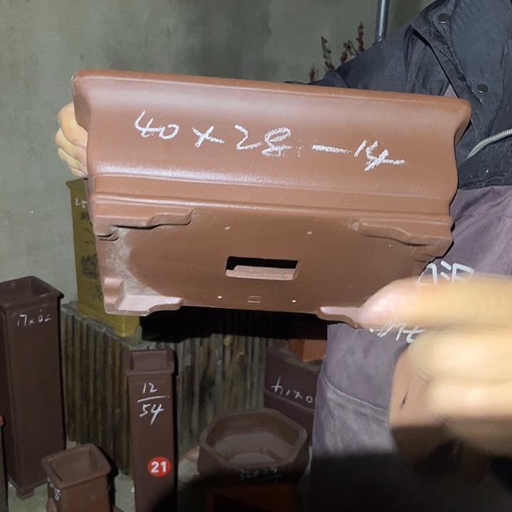 紫砂花盆紫砂等传统