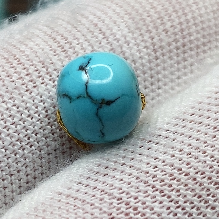 绿松石未镶嵌天然原矿 地大质检