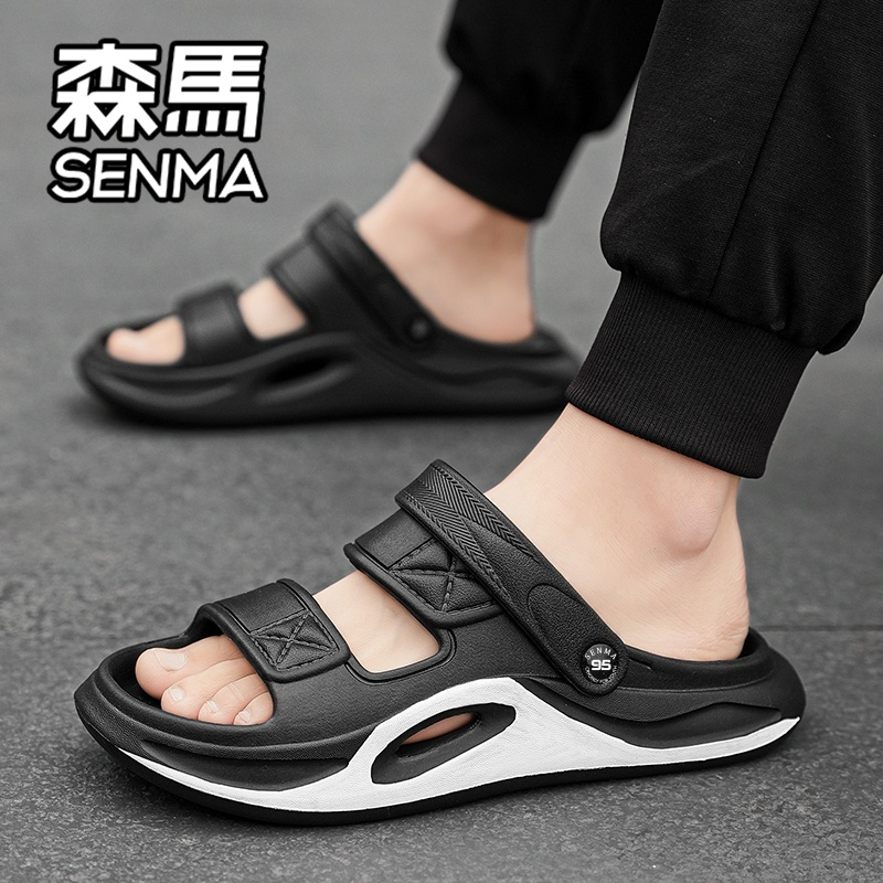 男士凉鞋2025新款潮流两穿夏季运动拖鞋踩屎感外穿防滑沙滩凉拖鞋