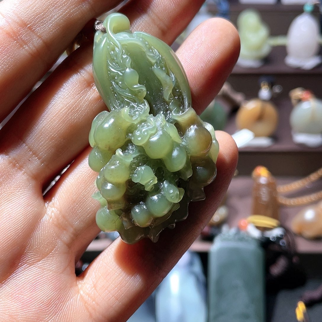 和田玉挂件未镶嵌