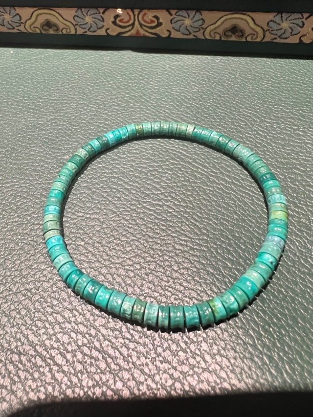 绿松石隔片手串 6mm