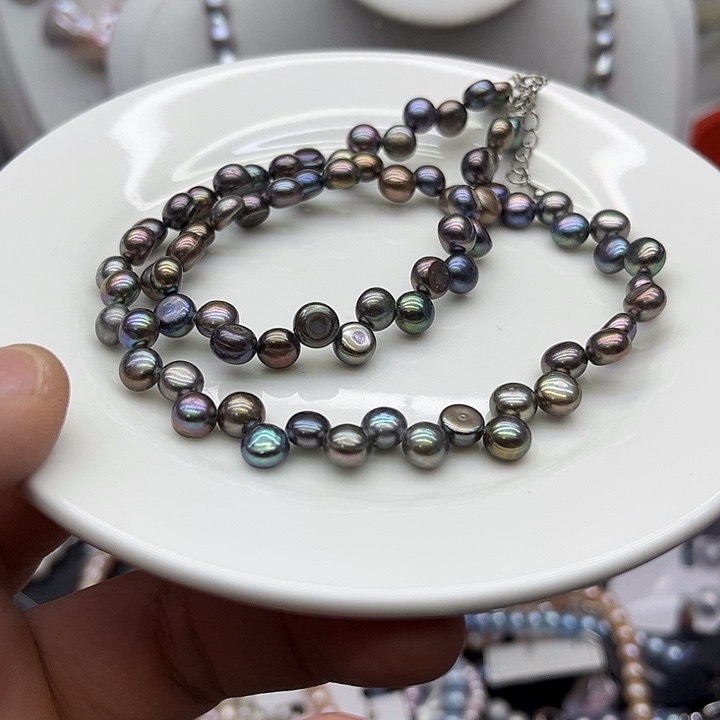 淡水珍珠未镶嵌颈饰