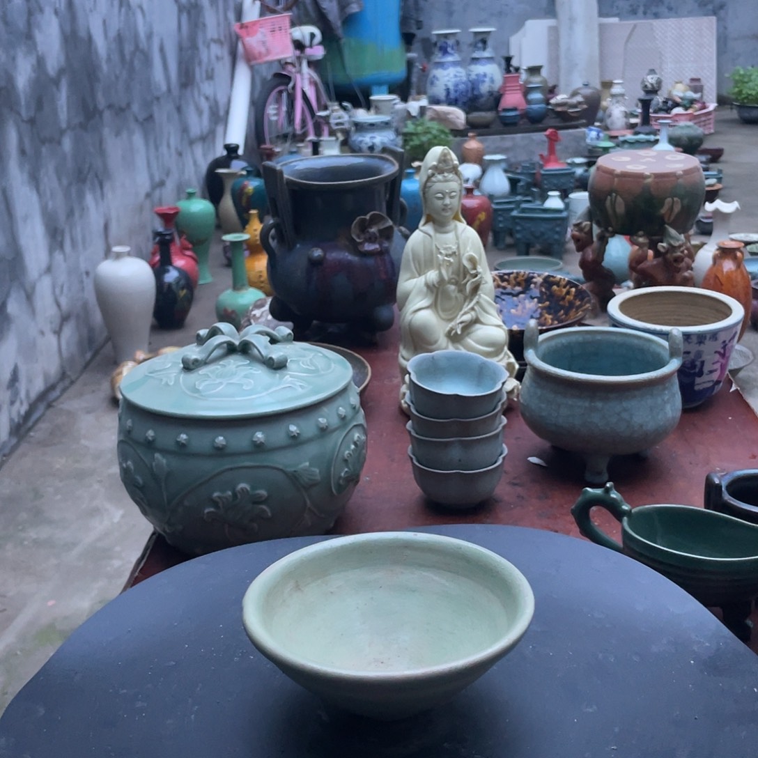 摆件老窑瓷摆件件件件