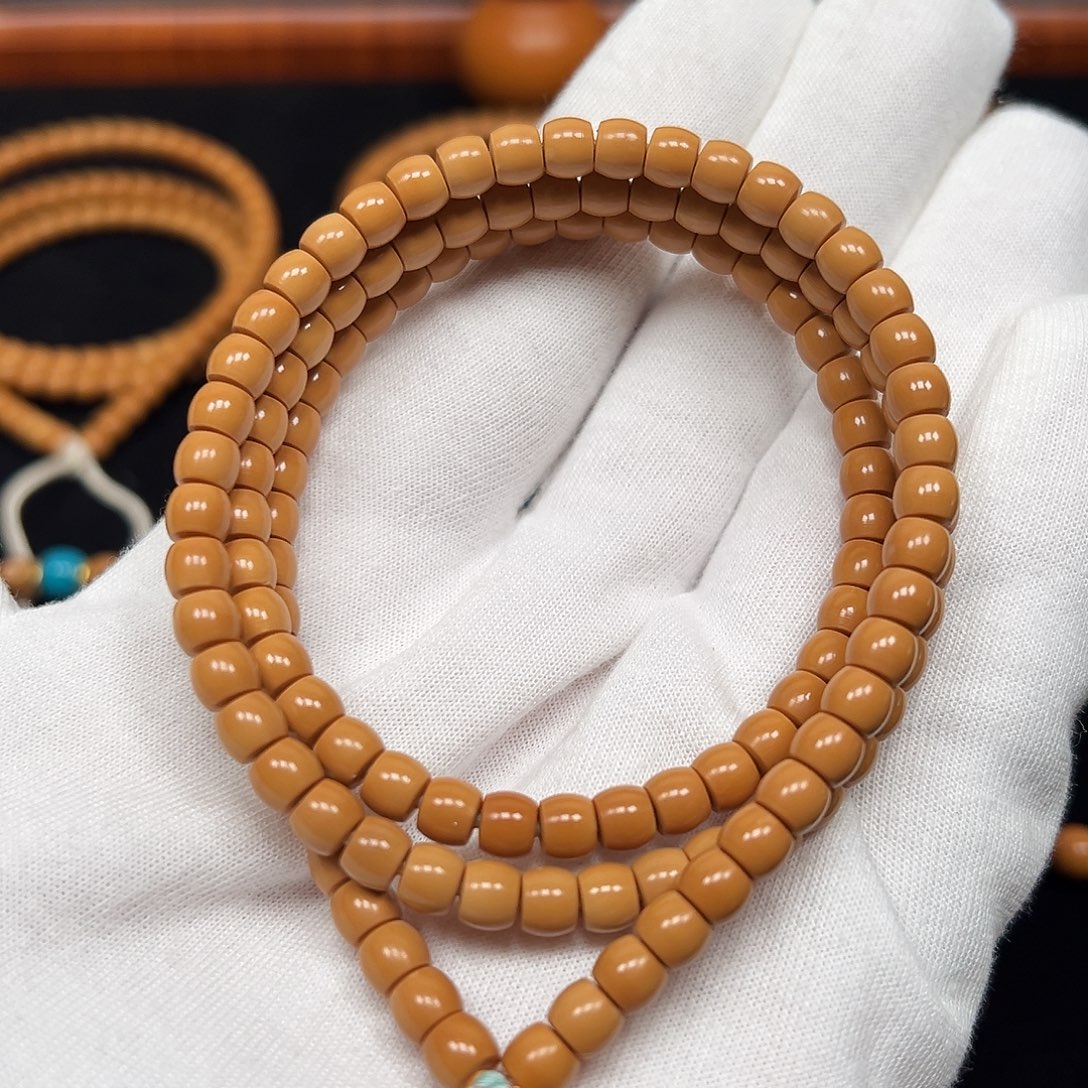 饭***饭手串/手链橄榄核橄榄核尖老挝脖挂5.7