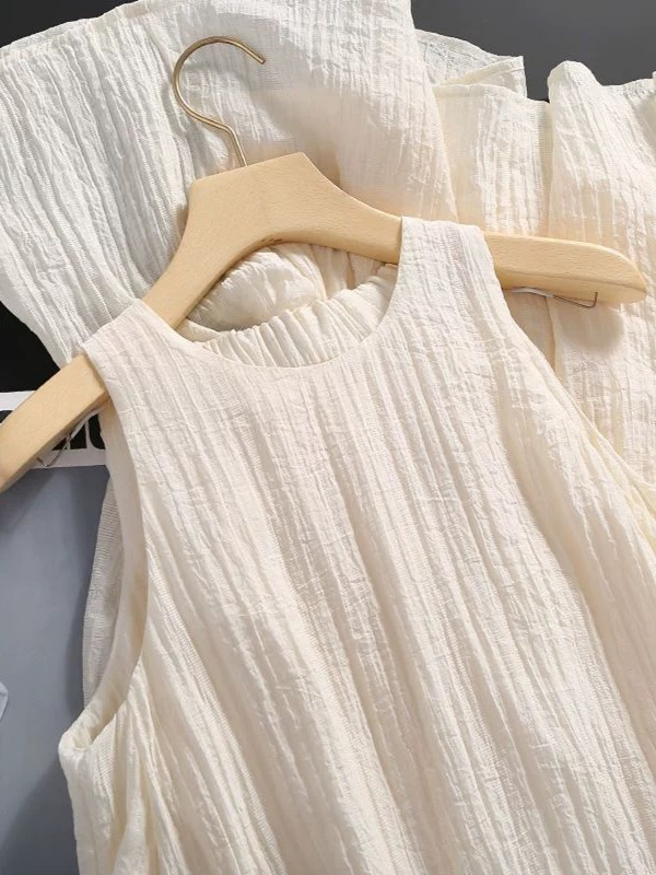 夏季无袖连衣裙1100