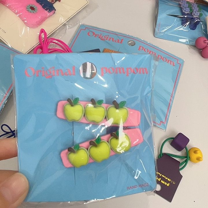 铁合金pom发饰2卡发货