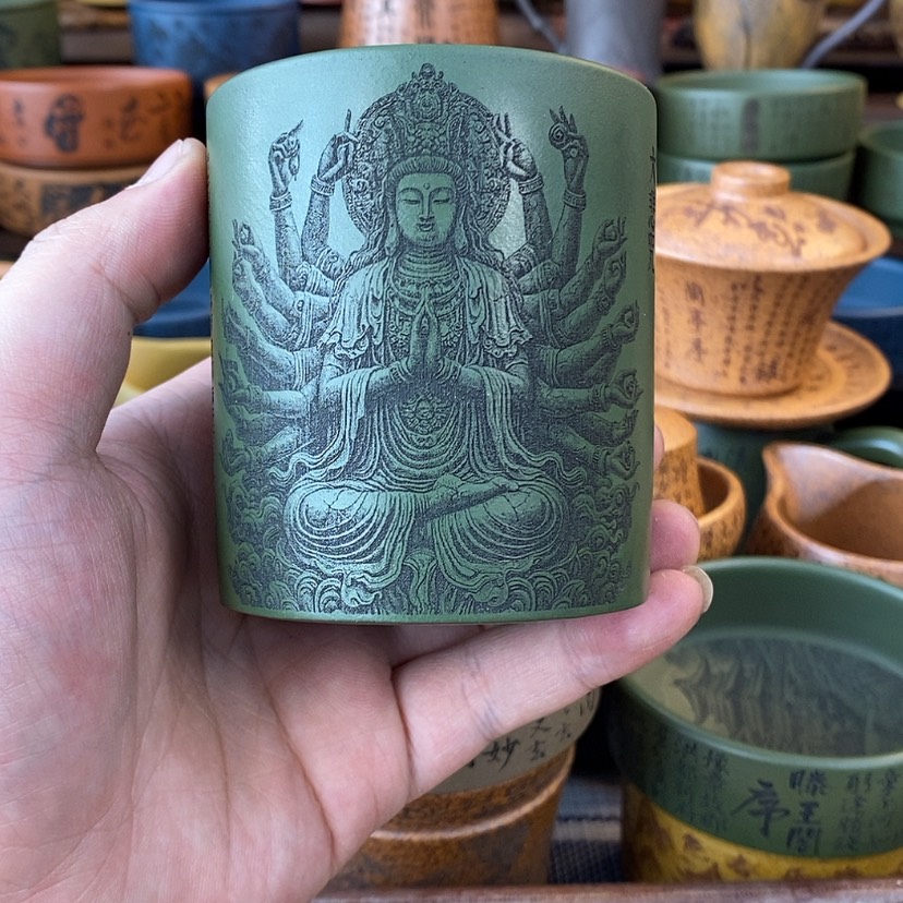 【闪购商品】紫砂杯子宜兴全手工紫砂杯