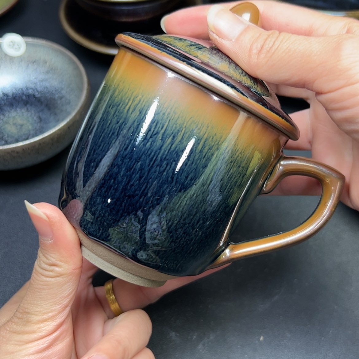 【闪购商品】茶盏建窯建盞主人杯