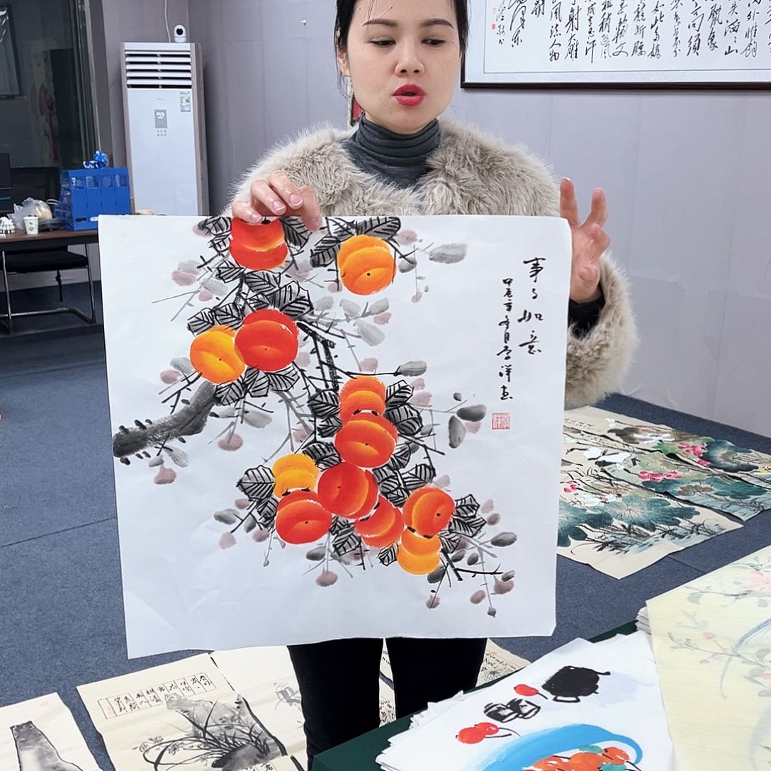 国画宣纸国画纯手绘作品