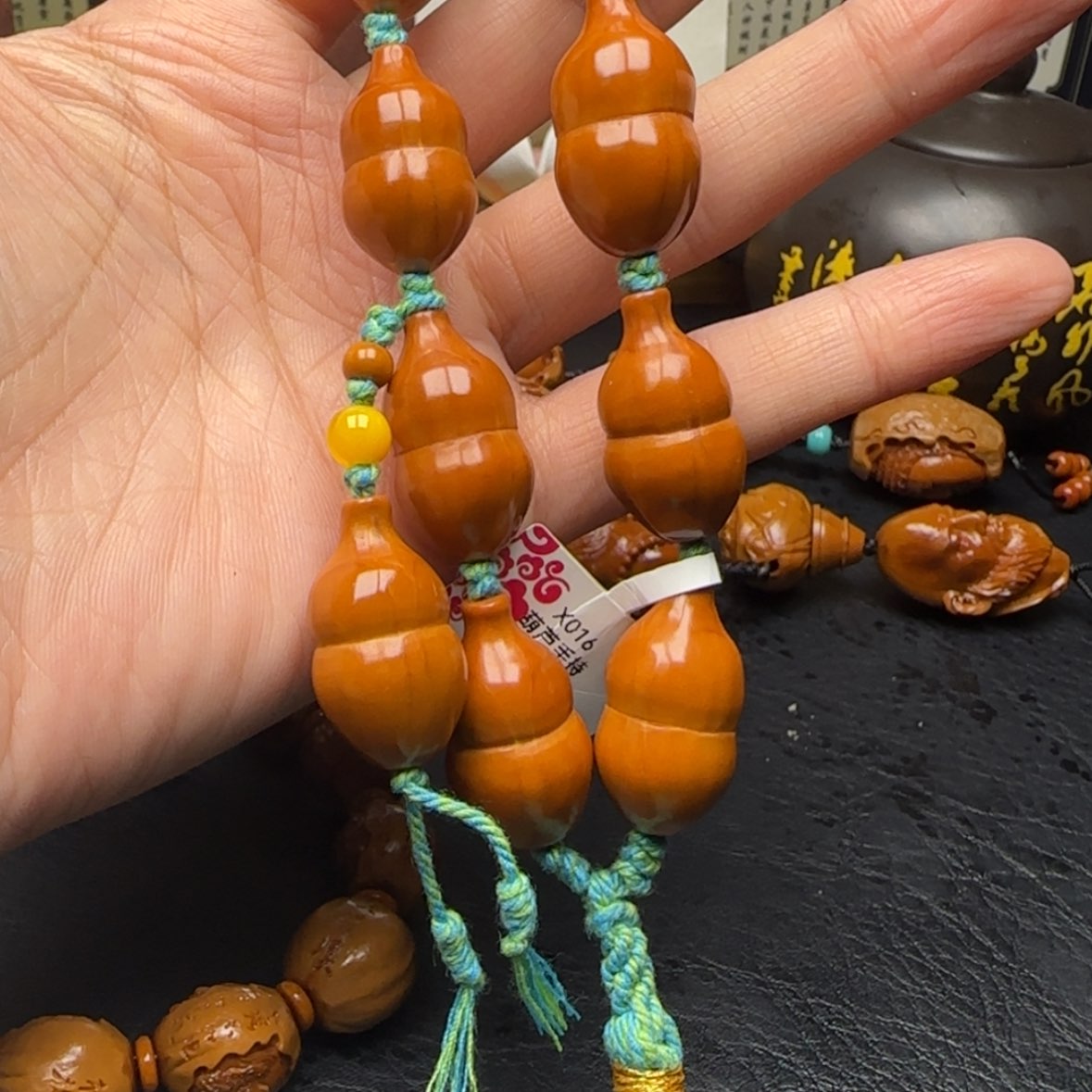 【闪购商品】手串/手链橄榄核葫芦手持