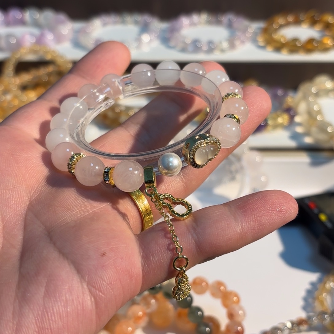 天然多宝水晶手串