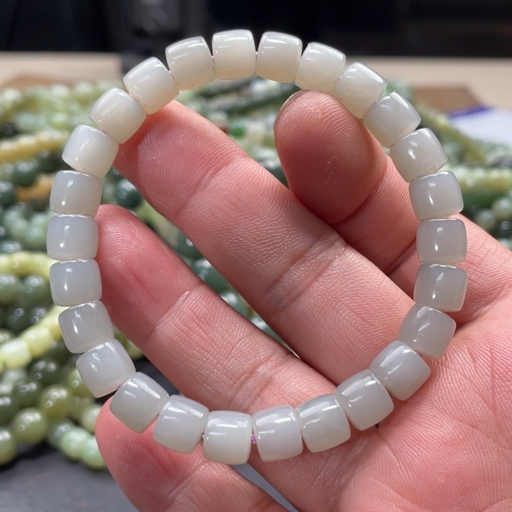 和田玉手链未镶嵌