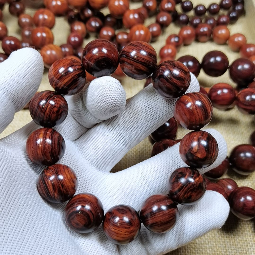 黄花梨/降香黄檀手串/手链海黄老料1.8规格手串