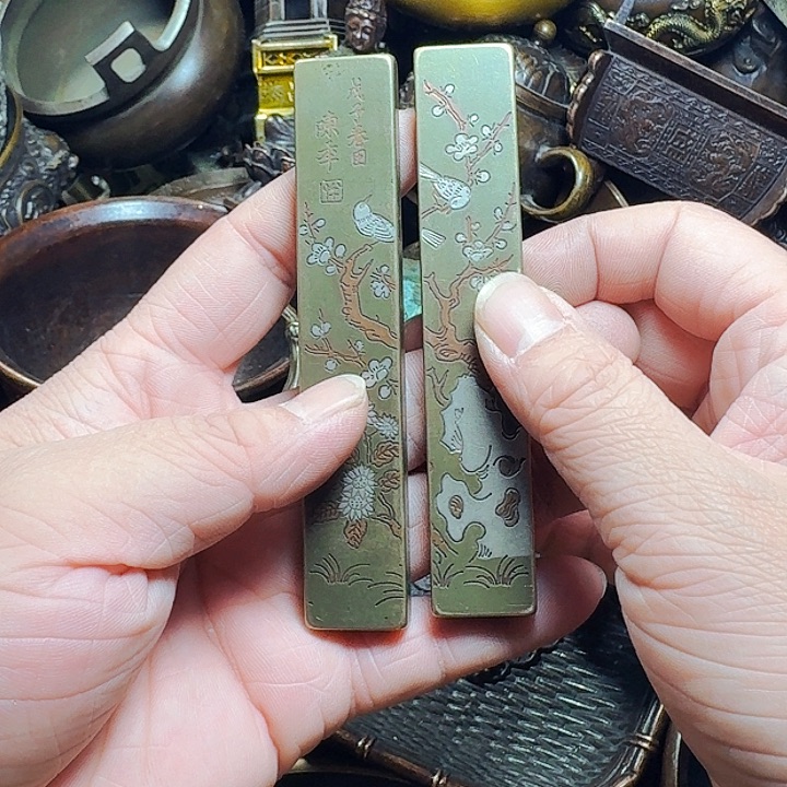 铜器摆件收收藏藏