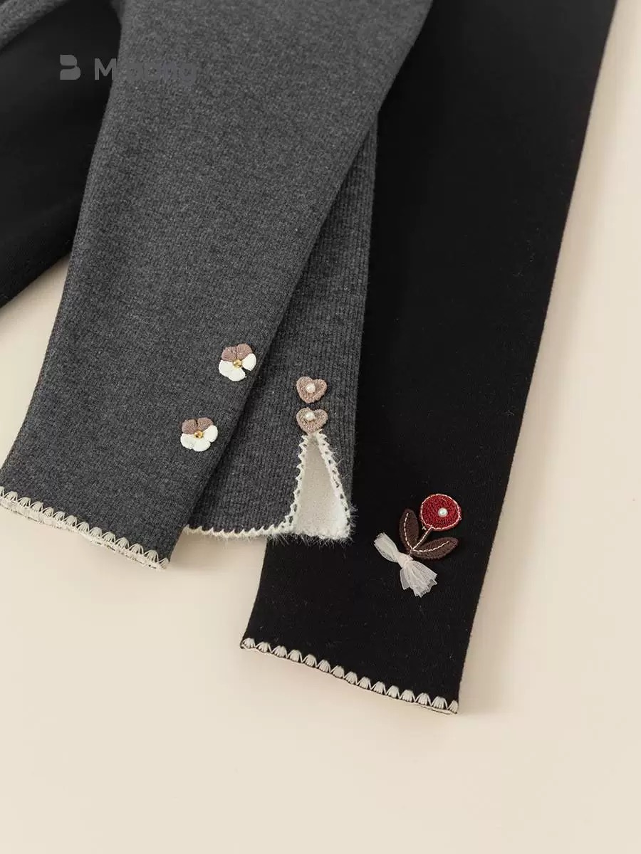 【中秋家】2025开春女童打底裤百搭甜美风