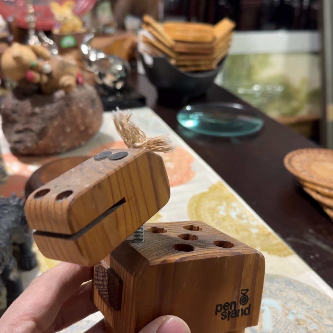 吴***物瓷片茶室摆件茶室年纪