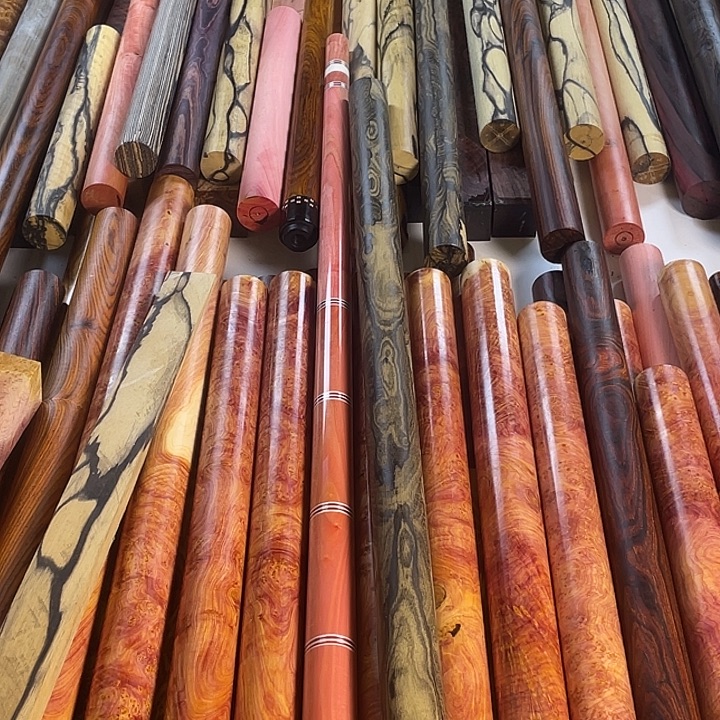 用***7国标红木微凹黄檀登山杖