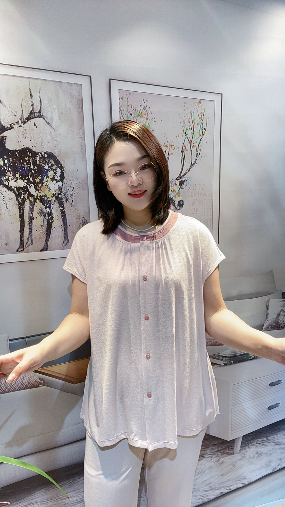 女士棉套装夏款郁凡诗