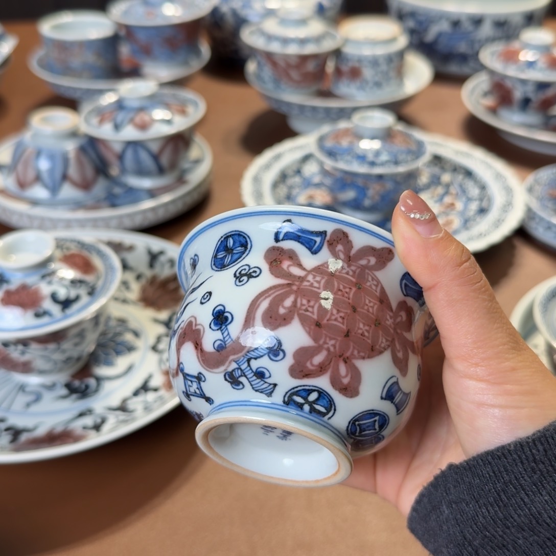 永***，景德镇手工手绘茶具