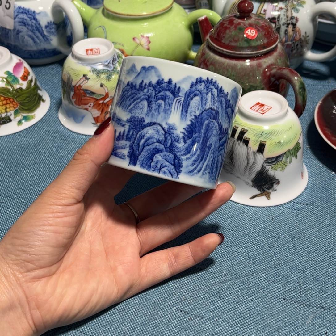 景德镇陶瓷手工手绘