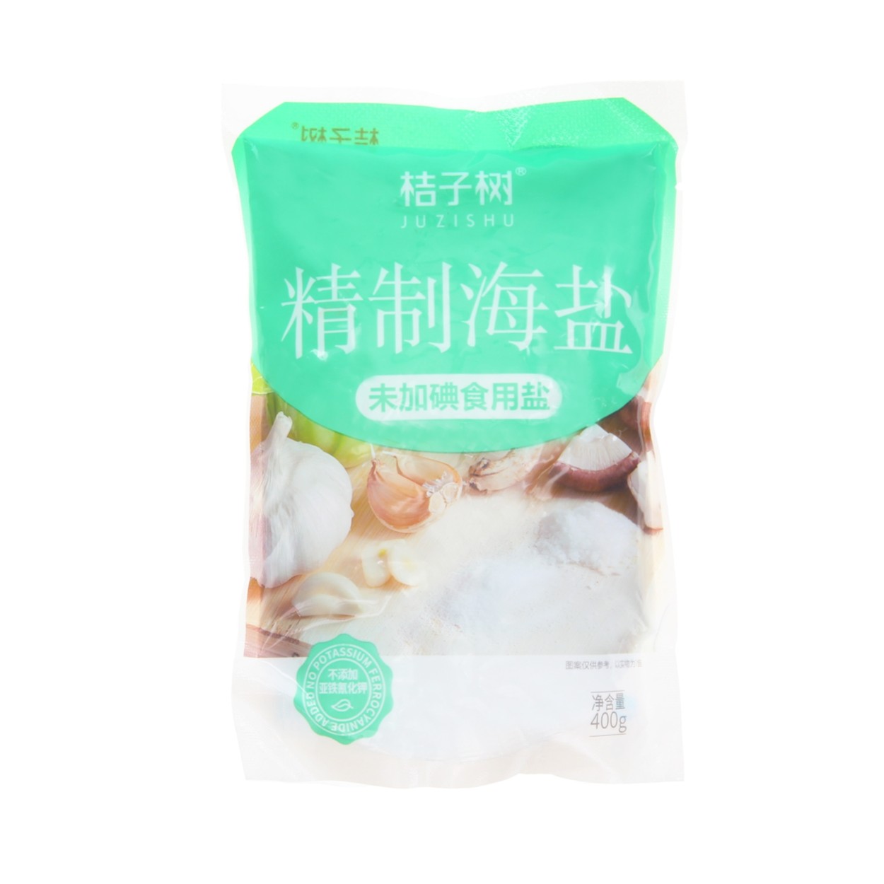 JUZISHU/桔子树自然无碘海盐400g