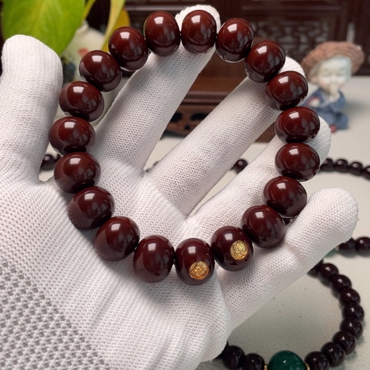 独***.猴头核桃吊坠猴头手串