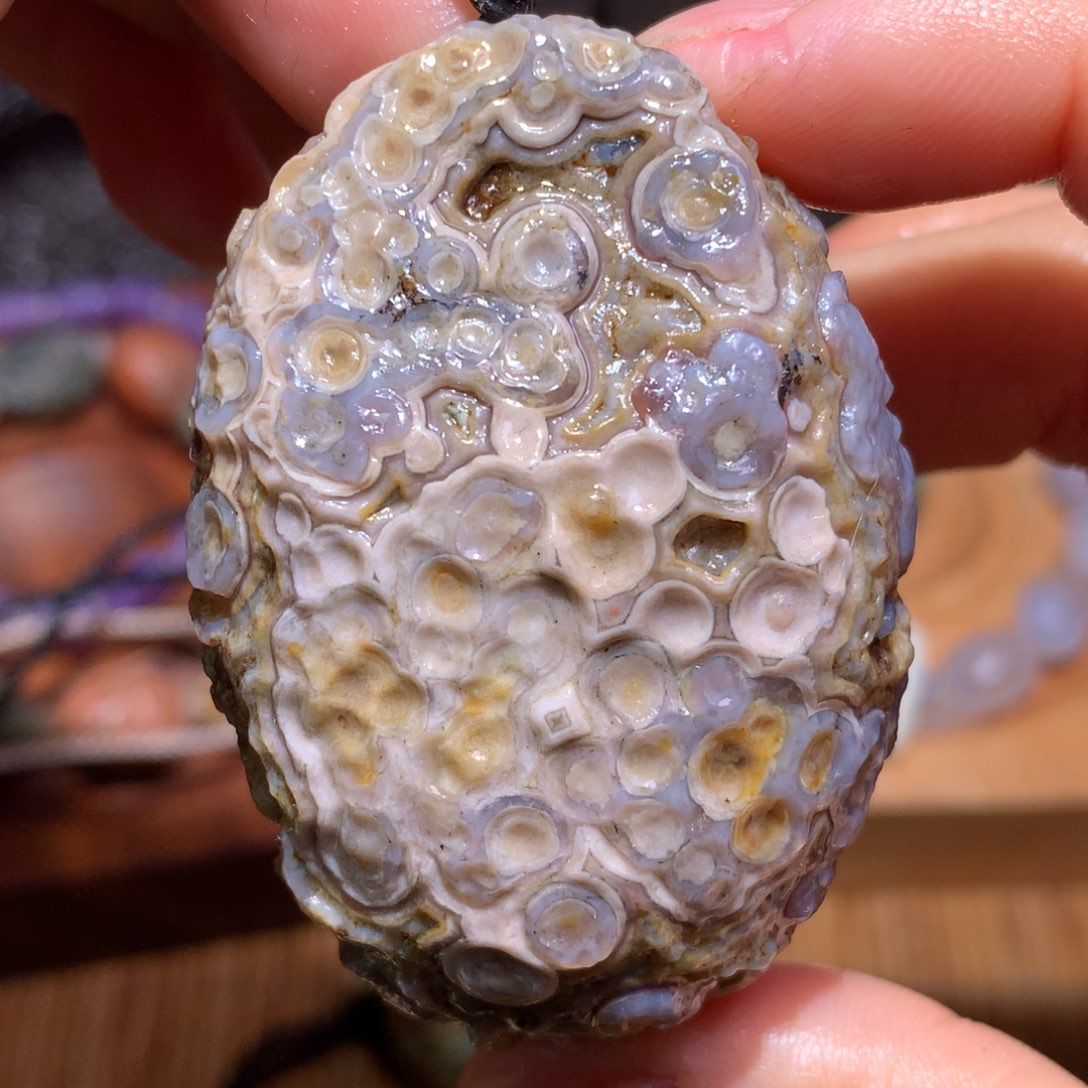 未镶嵌玛瑙/玉髓珠宝半成品