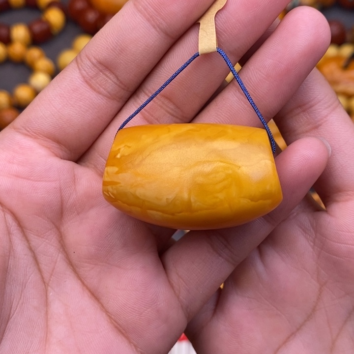 琥珀未镶嵌裸石蜜蜡L