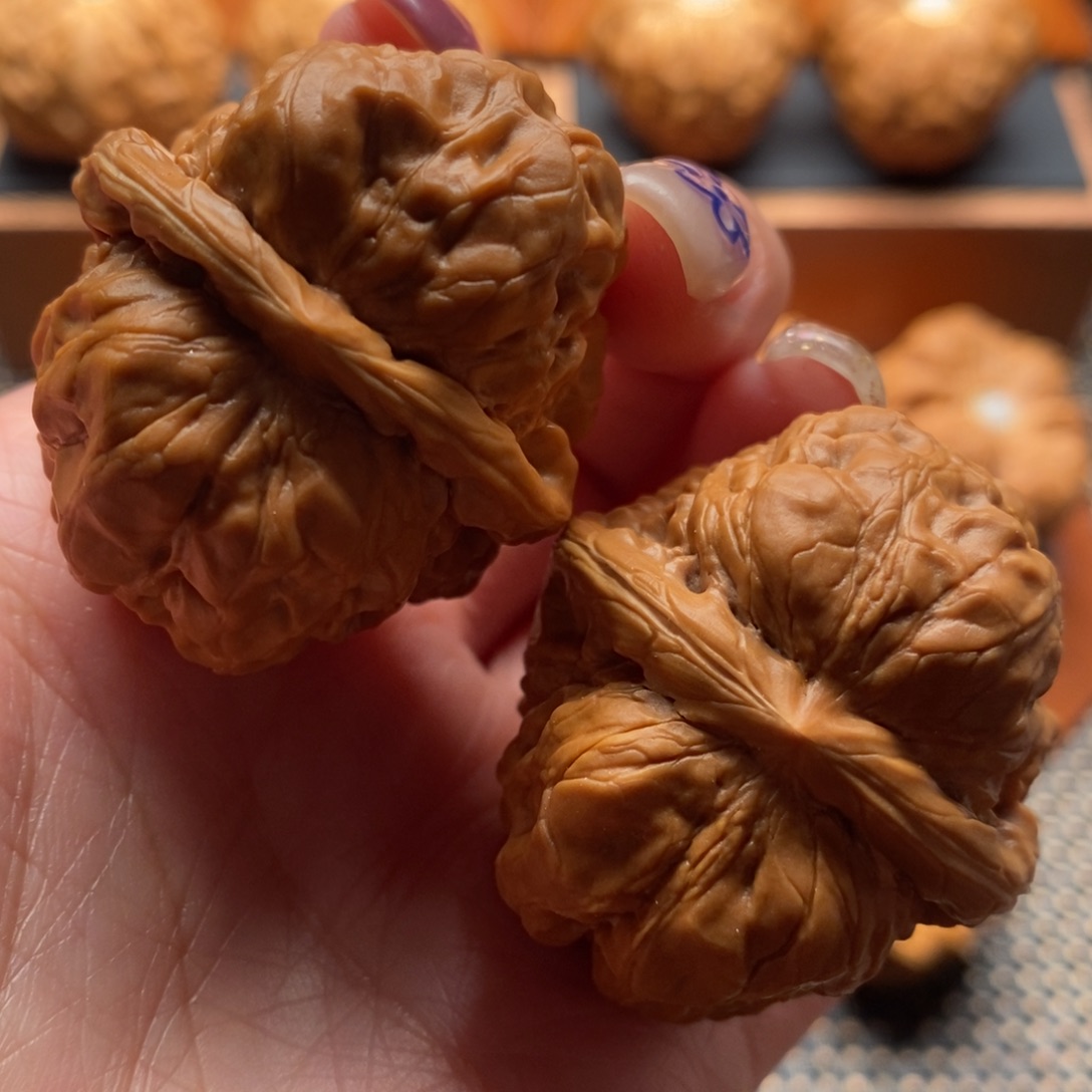 文玩核桃把件36尺寸蛤蟆头