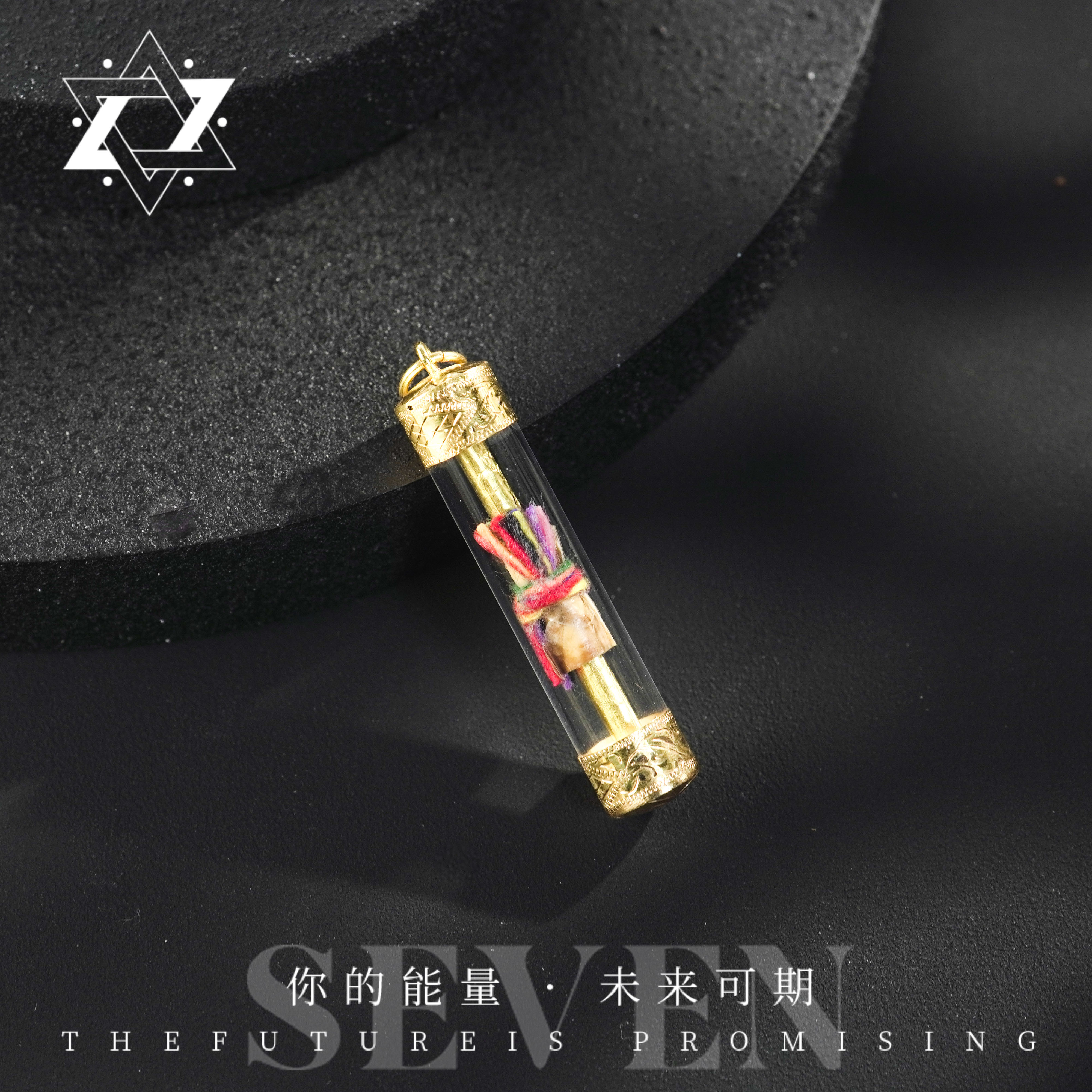 钨金吊坠 【七七严选】坤皮黄黄澳门吊坠55745