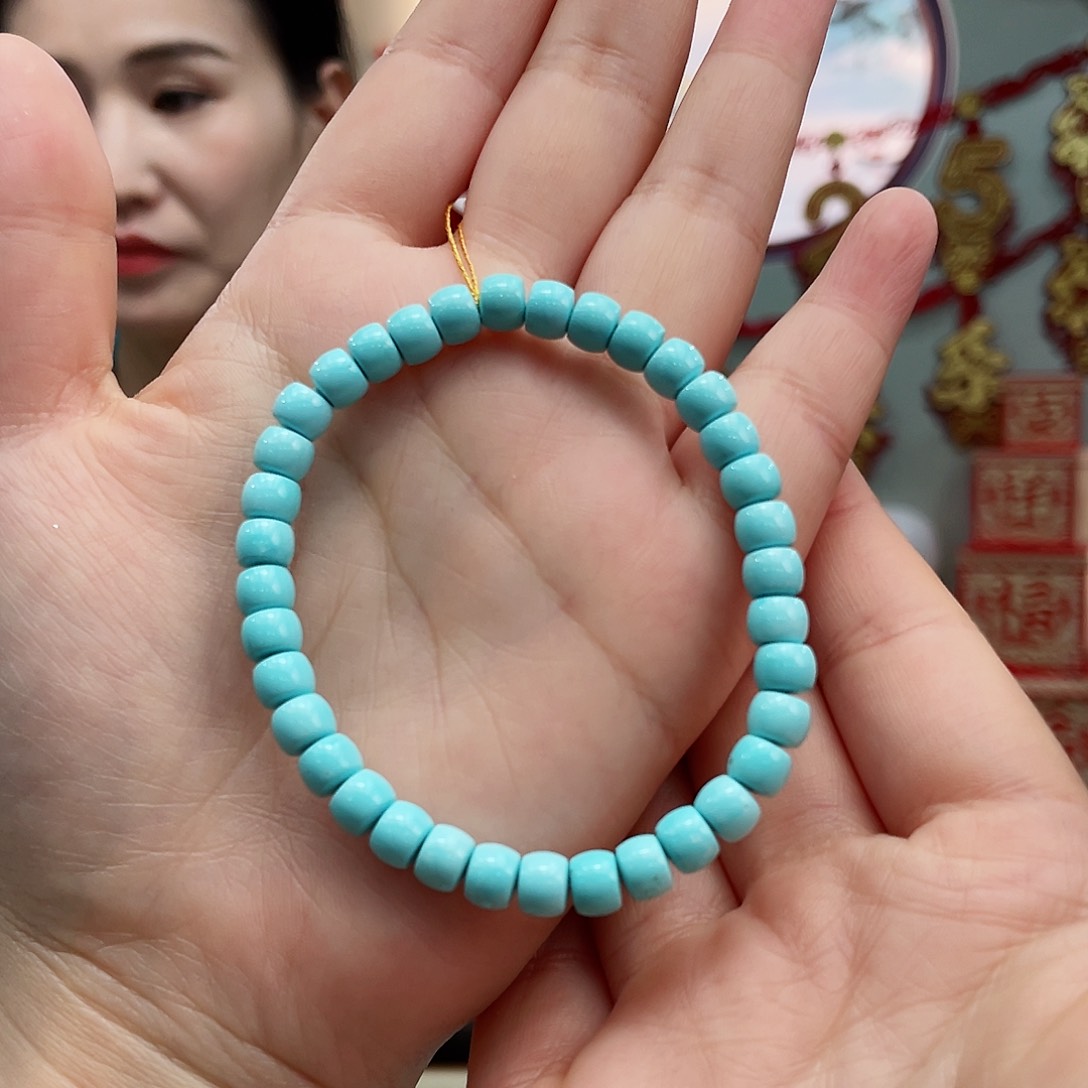 绿松石手串未镶嵌