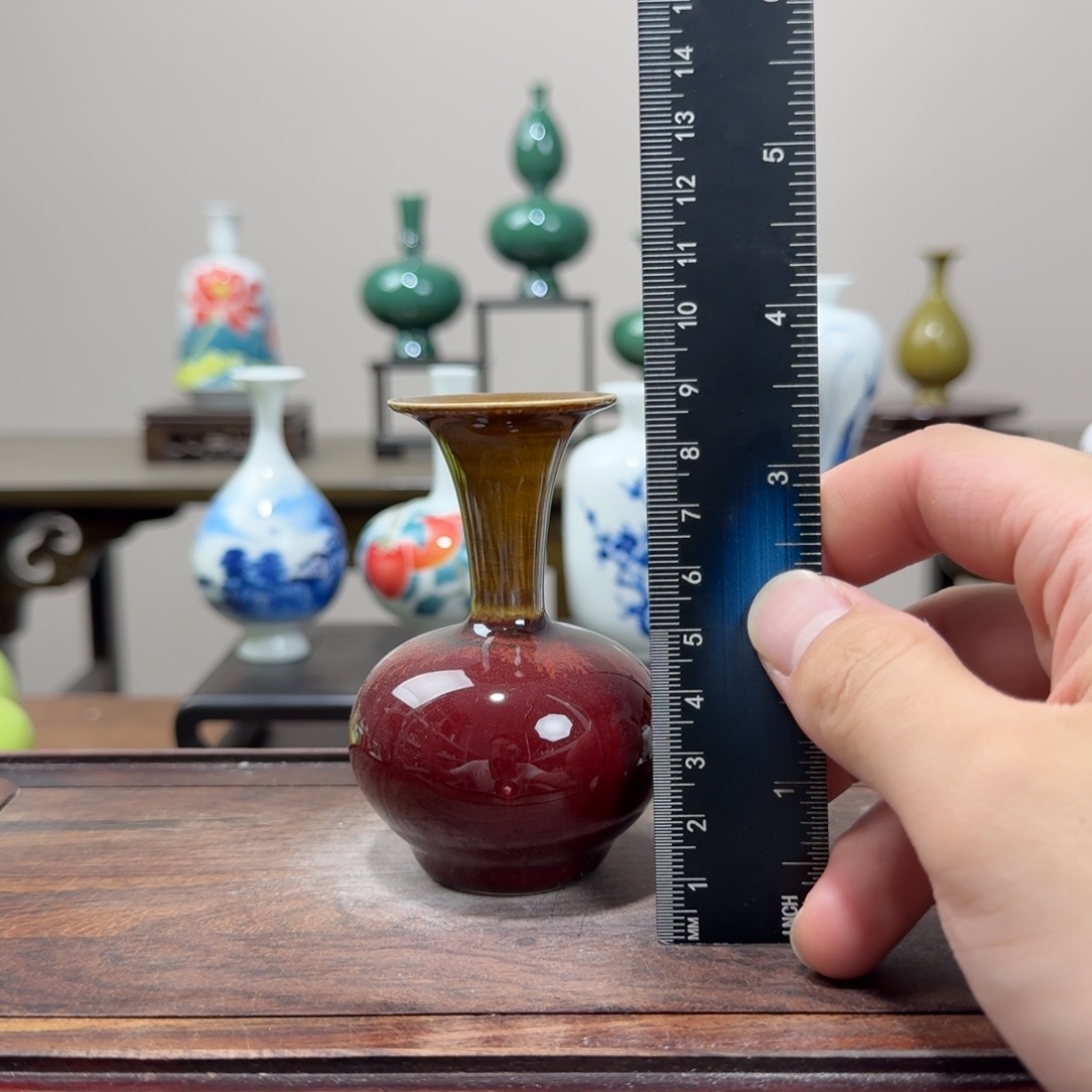 瓶陶瓷手非常迷你小花器