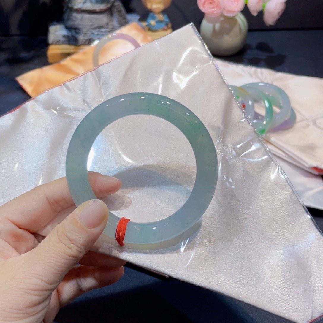 未镶嵌手镯翡翠翡翠手镯58圈