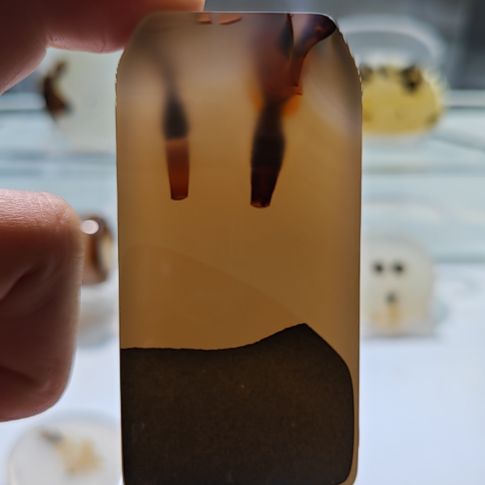 玛瑙/玉髓未镶嵌吊坠(不含链)3号