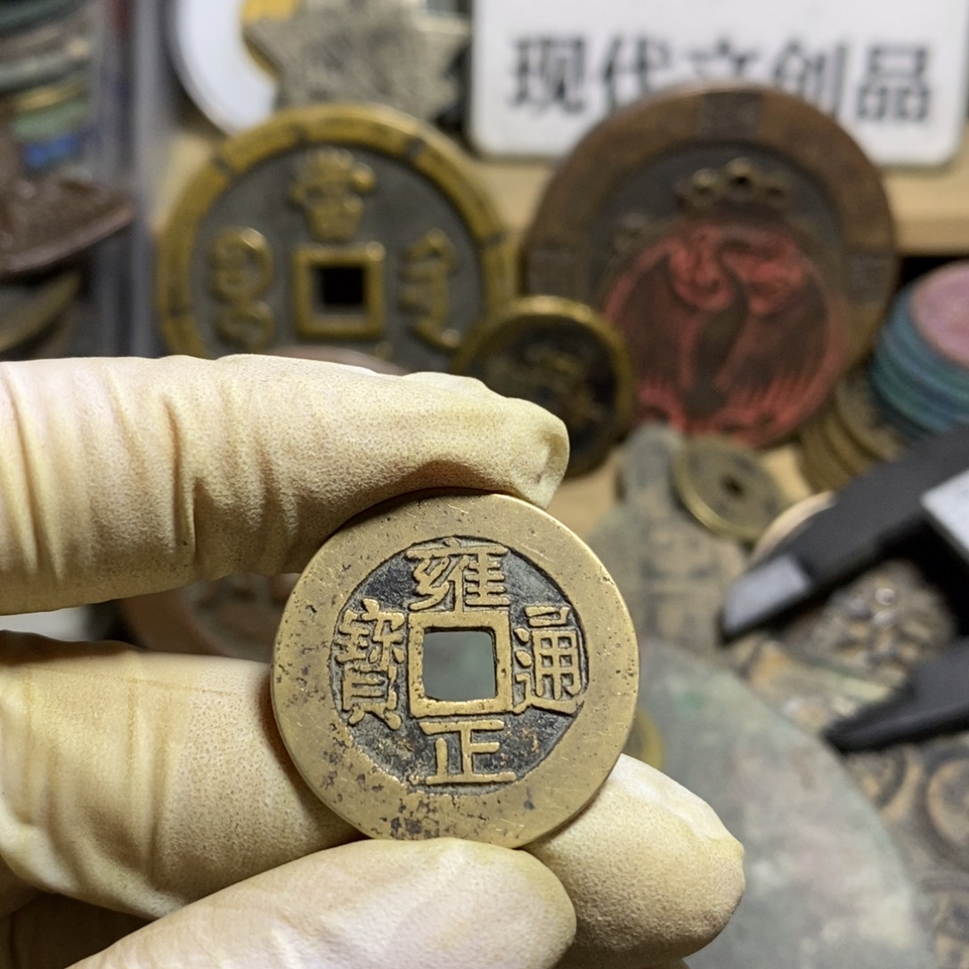 铜现代工艺品学习币