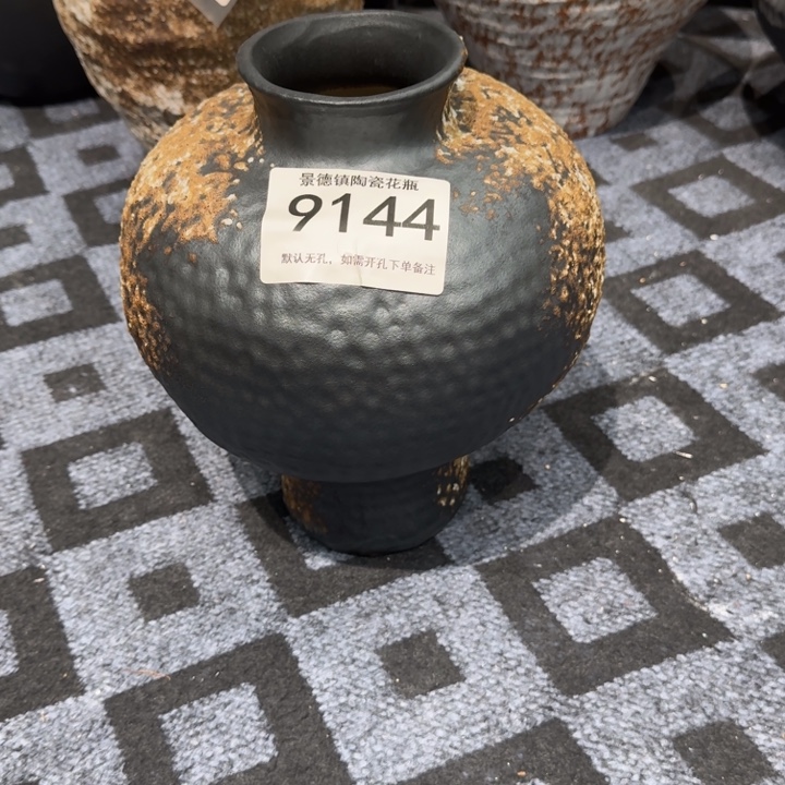 奶***ờ瓷片景德镇高温花器编码9144高31口8默认无孔
