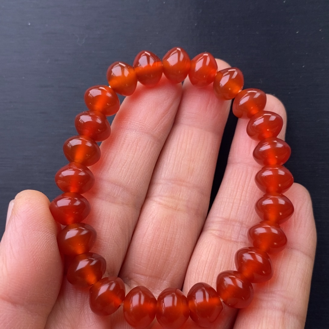 玛瑙/玉髓未镶嵌手链