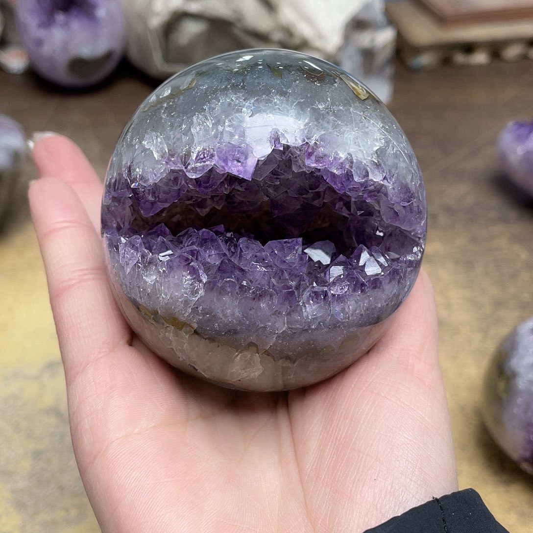 未镶嵌紫晶大型摆件（非配饰）