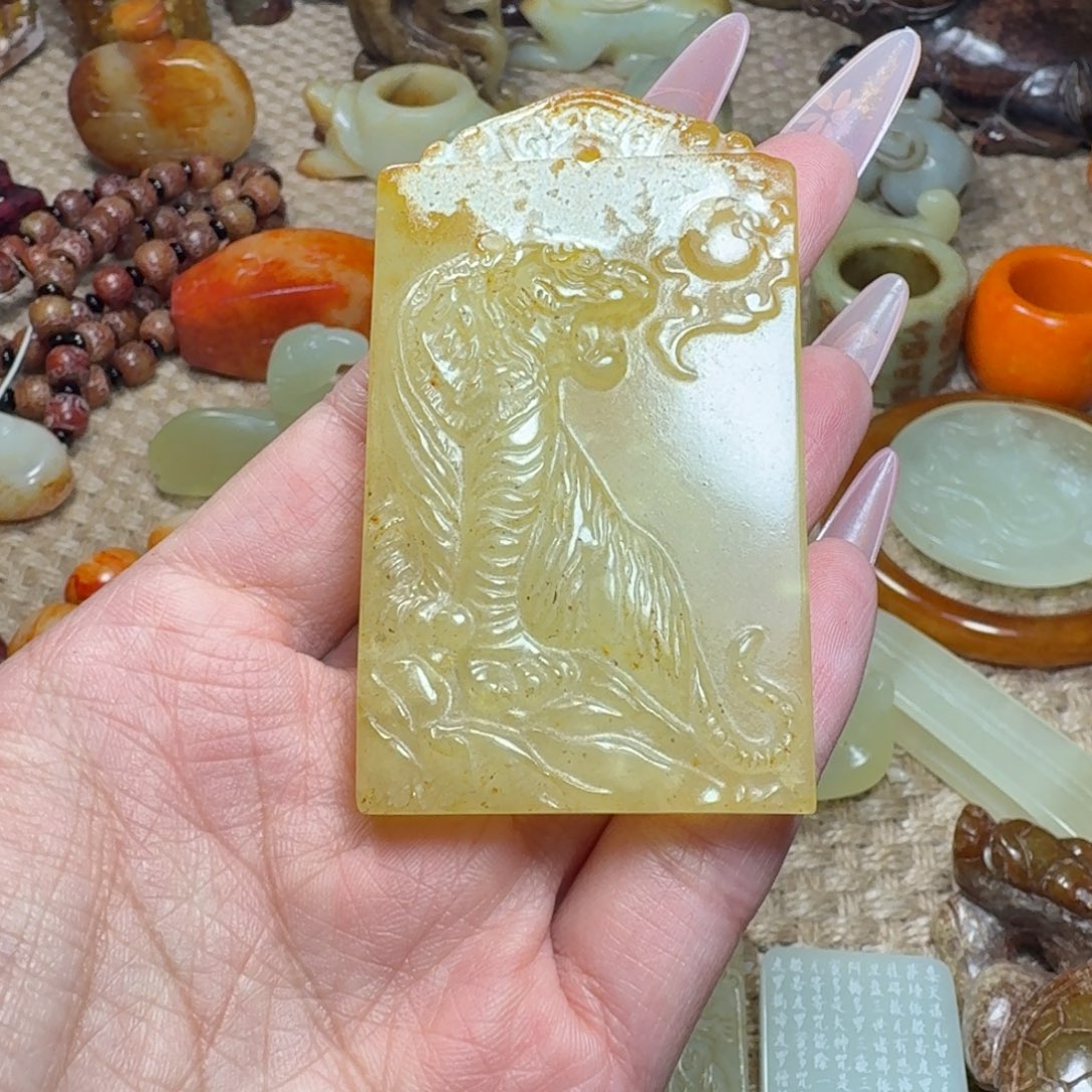 吊坠白玉菩提挂件