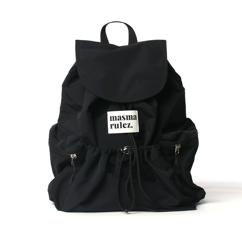 masmarulez翻盖包双肩包日常穿搭出游痛包上班通勤包束口背包