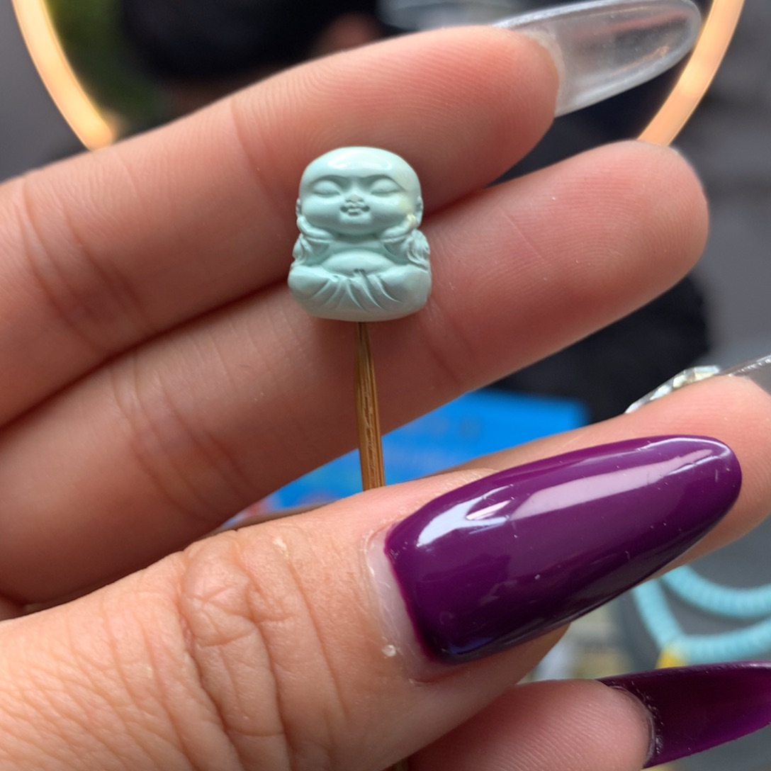 绿松石挂件未镶嵌