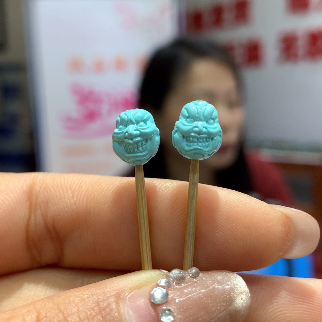 绿松石配饰未镶嵌