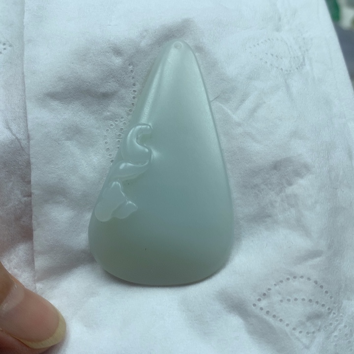 未镶嵌定制翡翠悟到 毛货 无鉴赏期